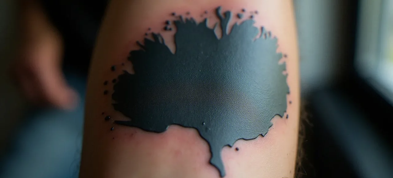 Pourquoi un tatouage devient bleu avec le temps ?