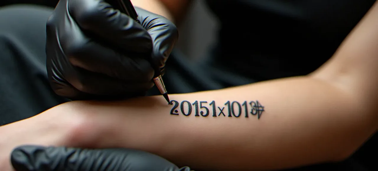 Tatouage avec date de naissance : idées et conseils