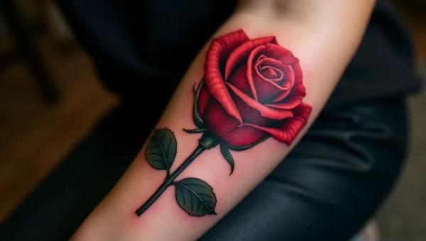 Tatouage avec une rose : styles, symboliques et conseils