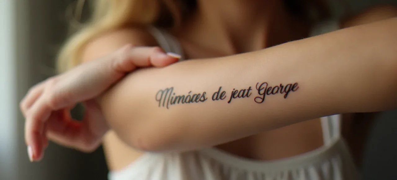 Tatouage discret femme phrase : 12 idées & conseils