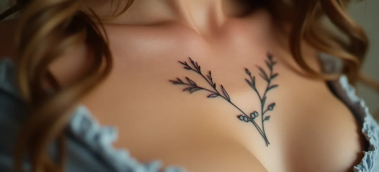 Tatouage Entre Sein Fin : Guide, Styles et Conseils 2026