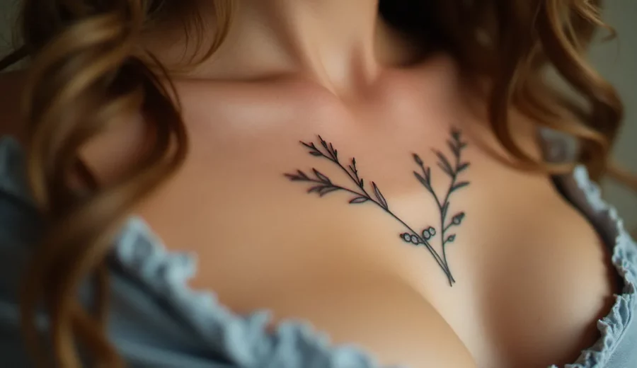 Tatouage Entre Sein Fin : Guide, Styles et Conseils 2026