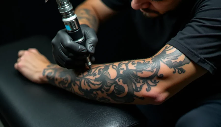 Pourquoi tatouage tout noir : guide complet blackwork