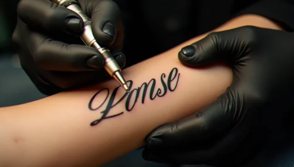 Tatouage avec des lettres : guide complet 2026