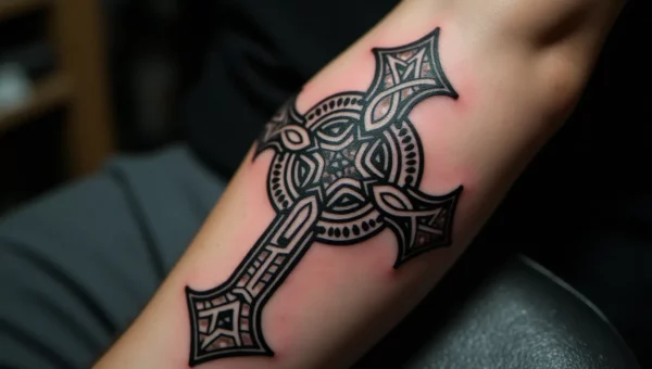 Tatouage avec une croix : significations et styles