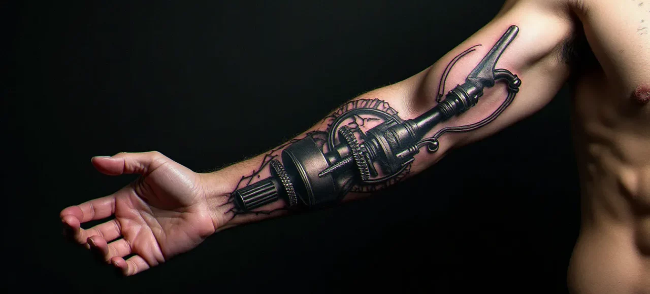 Tatouage biomécanique avant bras : guide complet
