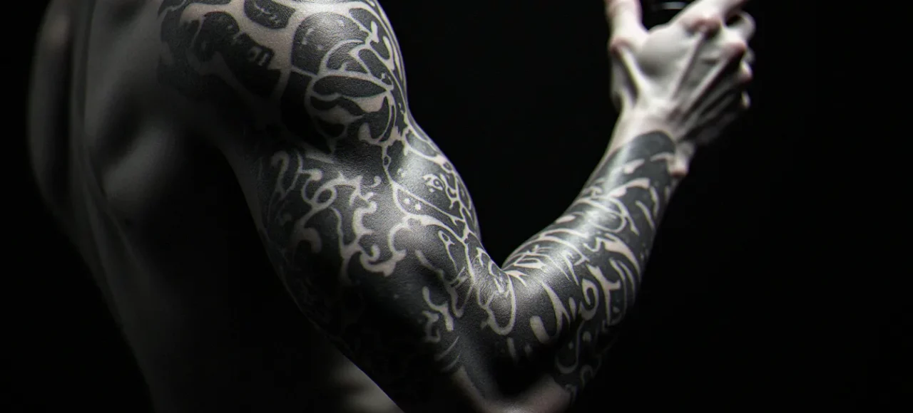 Tatouage biomécanique bras homme : guide complet 2026