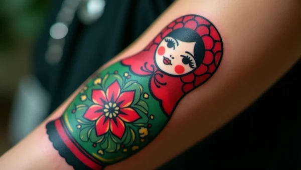 Tatouage poupée russe : symbolisme, styles et conseils