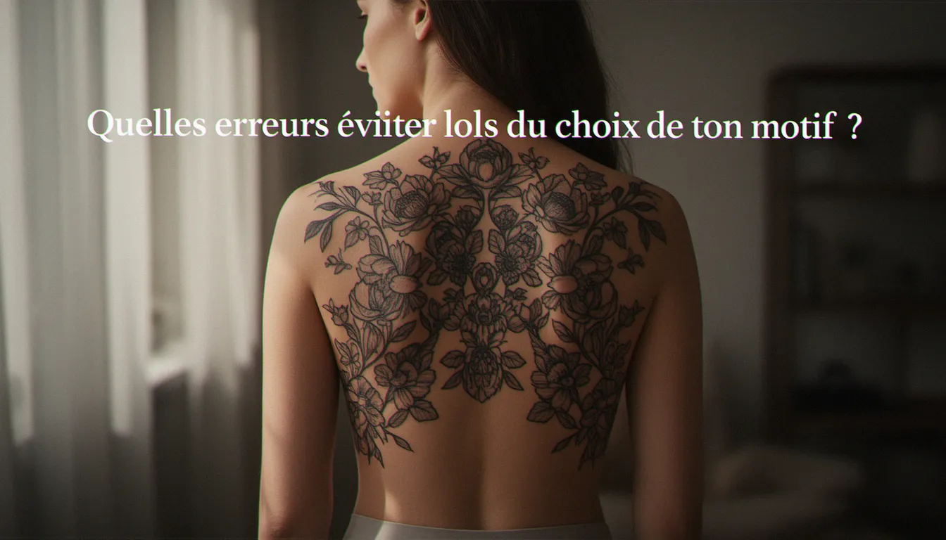 Quelles erreurs éviter lors du choix de ton motif ? — tatouage dos femme