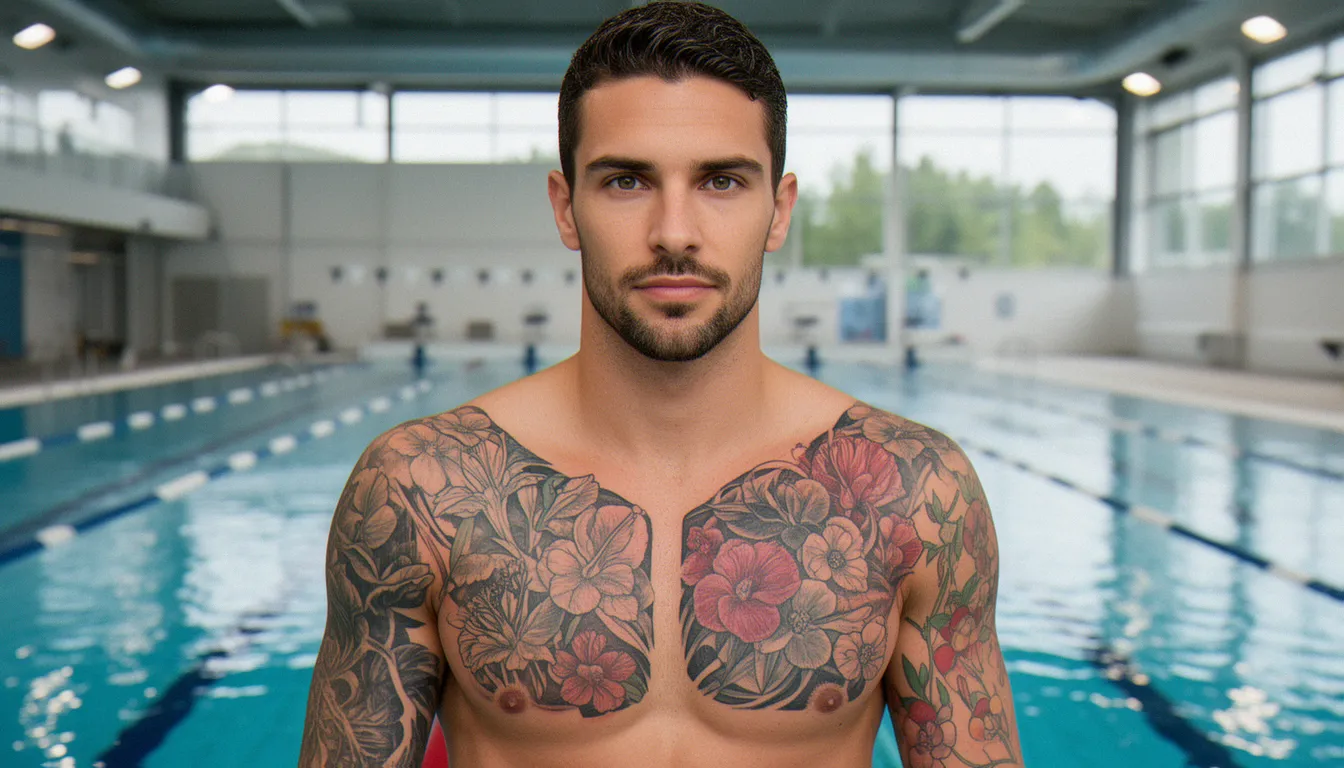 Illustration de tatouage florent manaudou