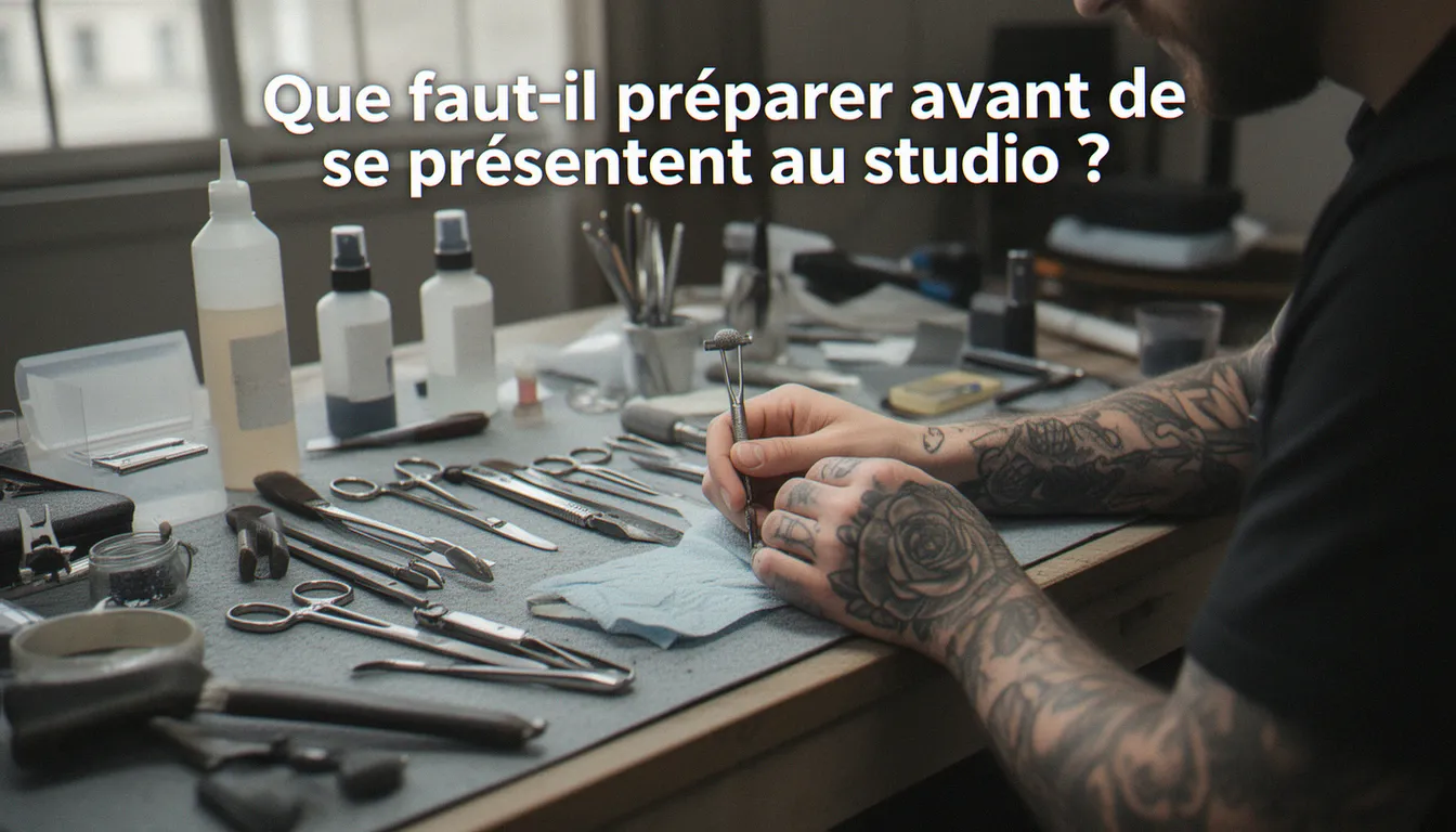 Que faut-il préparer avant de se présenter au studio ? — tatouage sans rdv